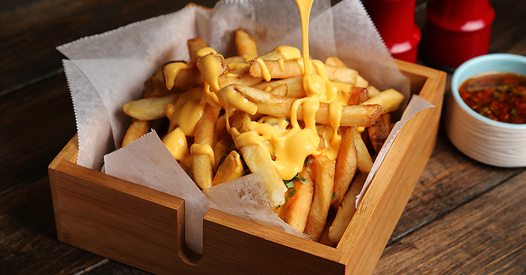  Cheesy chips 