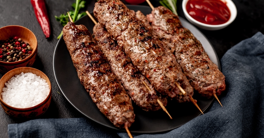 Lamb shish kebab