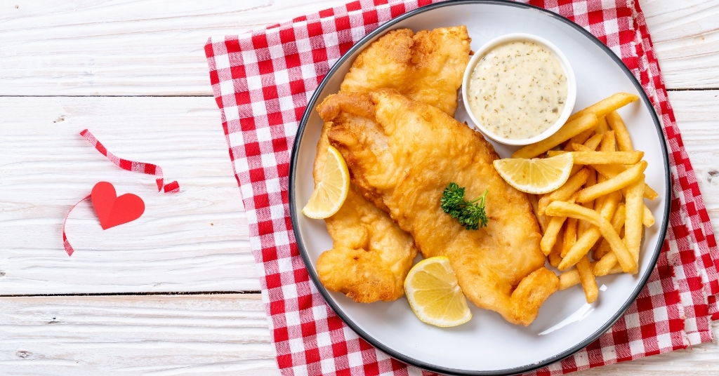 fish & chips in UK