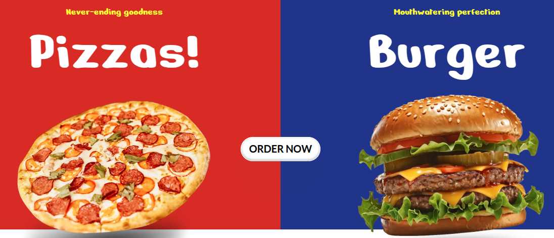 Pizza burger
