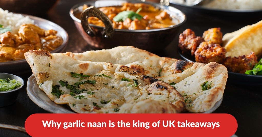 garlic naan bread takeaway